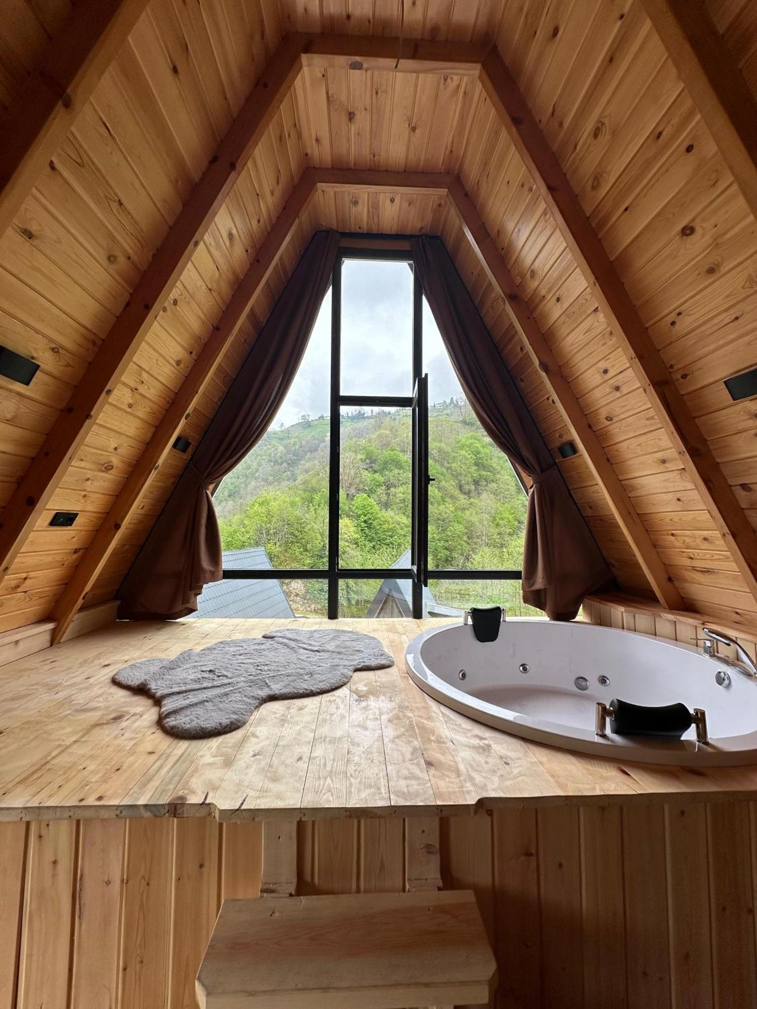 Ruby Bungalov Dogal Yasam Evleri Bed & Breakfast Pazar  Bagian luar foto