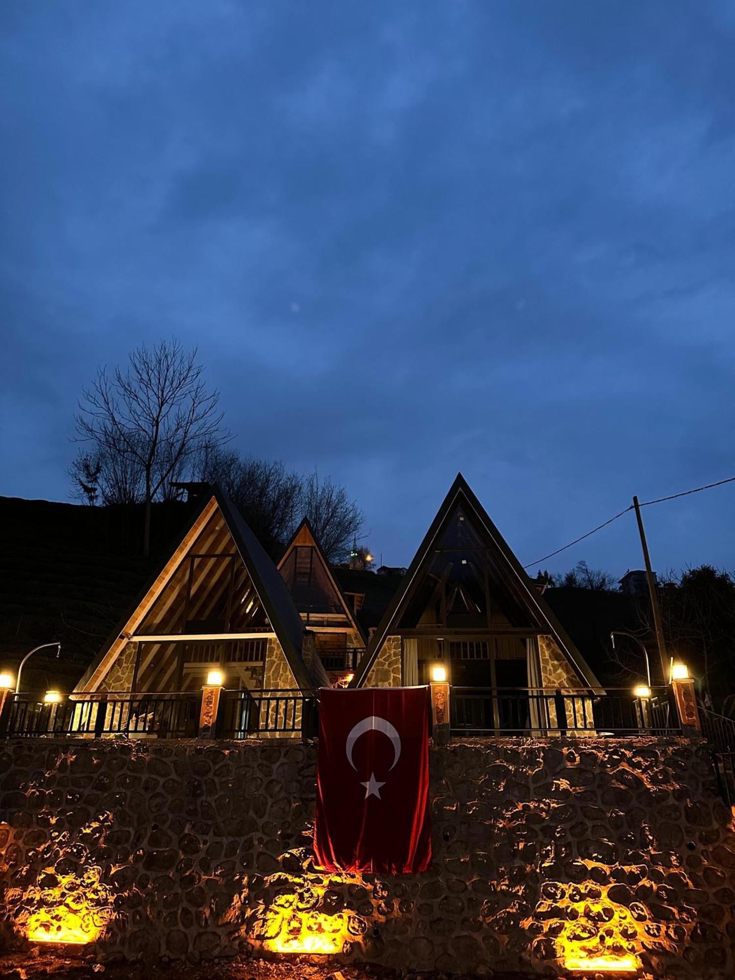 Ruby Bungalov Dogal Yasam Evleri Bed & Breakfast Pazar  Bagian luar foto